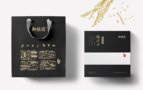 梅河口東北大米品牌包裝策劃